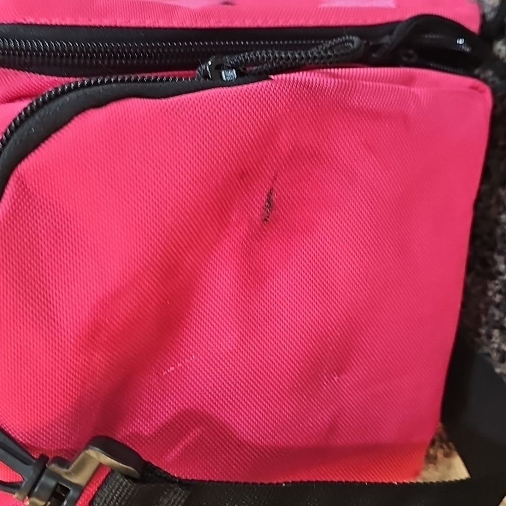 Vibrant Pink Rnage Tactical Bag with Black Stripes - Picture 2 of 10